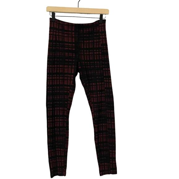 Lyssé Mara Plaid High Waist Ponte Leggings - Small - Picture 6 of 12
